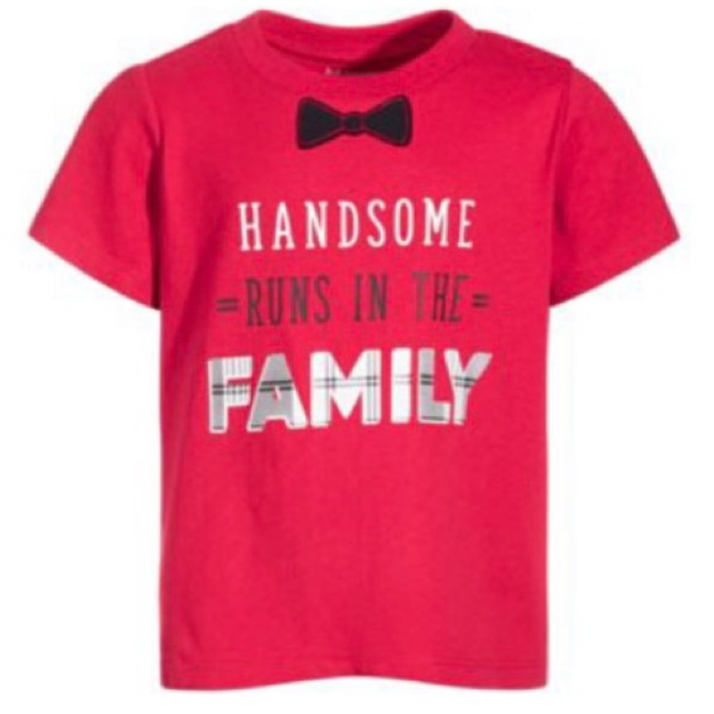 NWT Boys Handsome Red SS T-Shirt